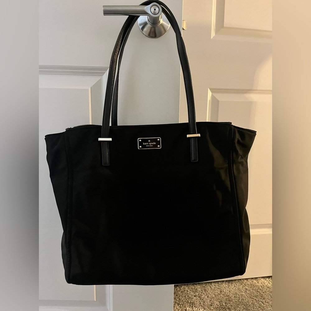 Kate Spade vinyl tote bag